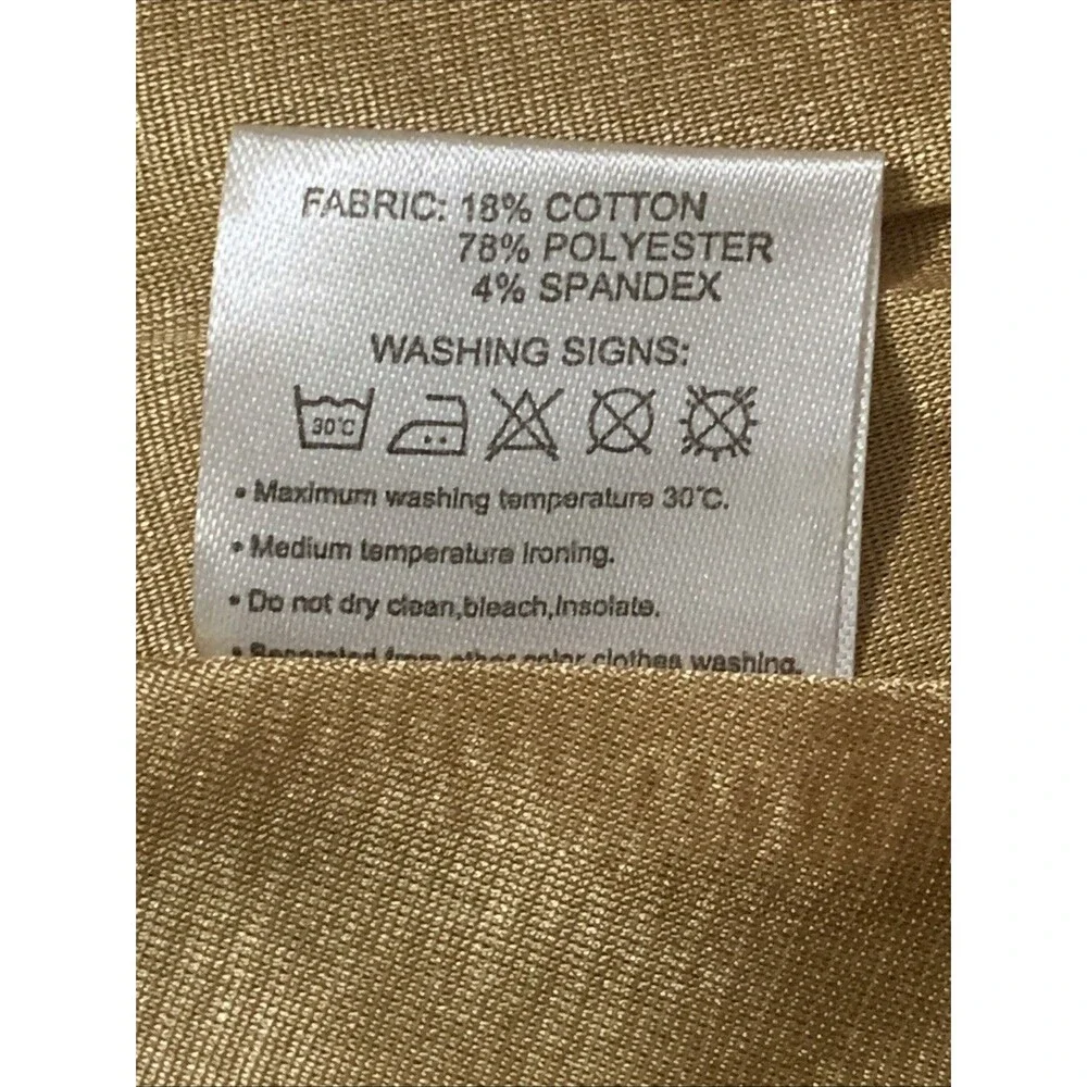 Urban Coco High Waisted Pleated Mini Skirt Womens L Tan Schoolgirl Anime Preppy